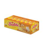 Bánh bông lan cuộn kem Solite vị bơ sữa 360g
