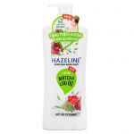Sữa tắm sáng da Hazeline Matcha Lựu đỏ